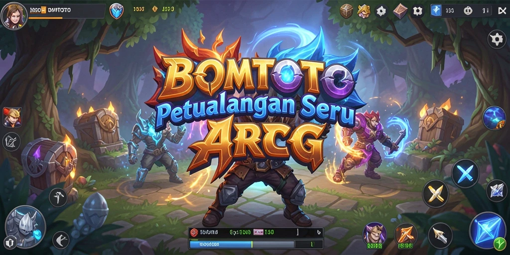 Tampilan gameplay yang menarik dan mengasyikkan dari BOMTOTO.