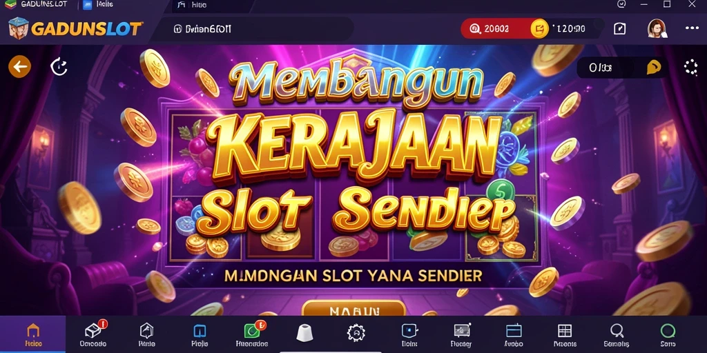 Tampilan gameplay GADUNSLOT yang menawan dan menarik.