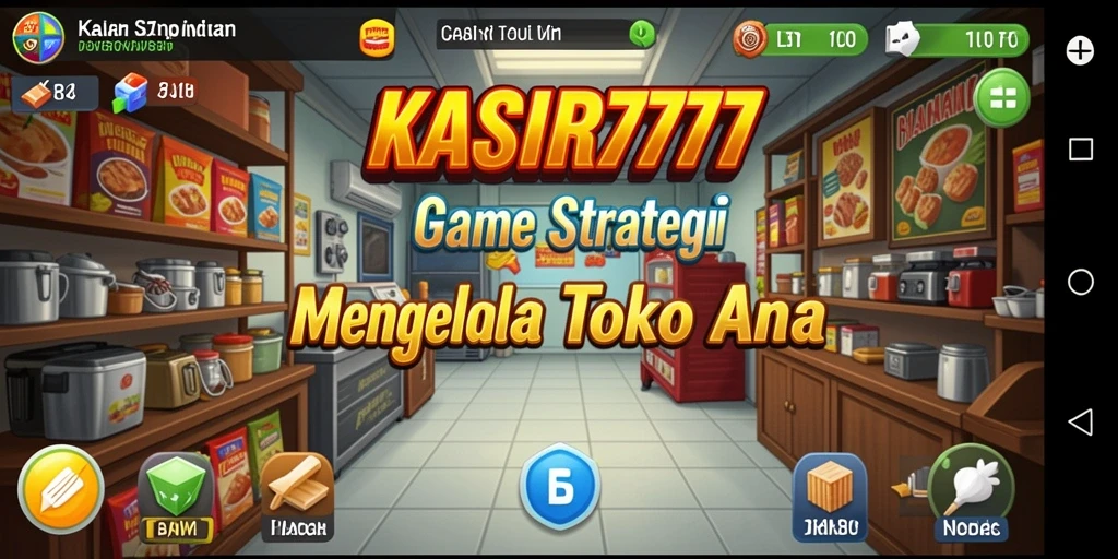 Tampilan strategis dalam mengelola toko di KASIR777.