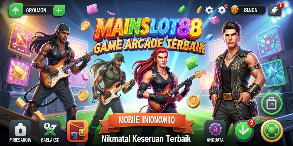 Tampilan gameplay seru dari MAINSLOT88 dengan tantangan Arcade menarik.