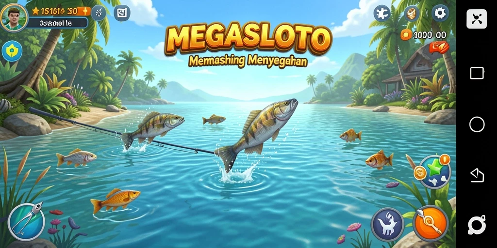 Tangkapan ikan besar dalam MEGASLOTO yang mengesankan.