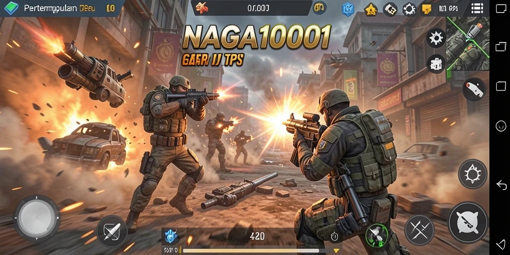 Tampilan gameplay seru dan menegangkan di NAGA1001.