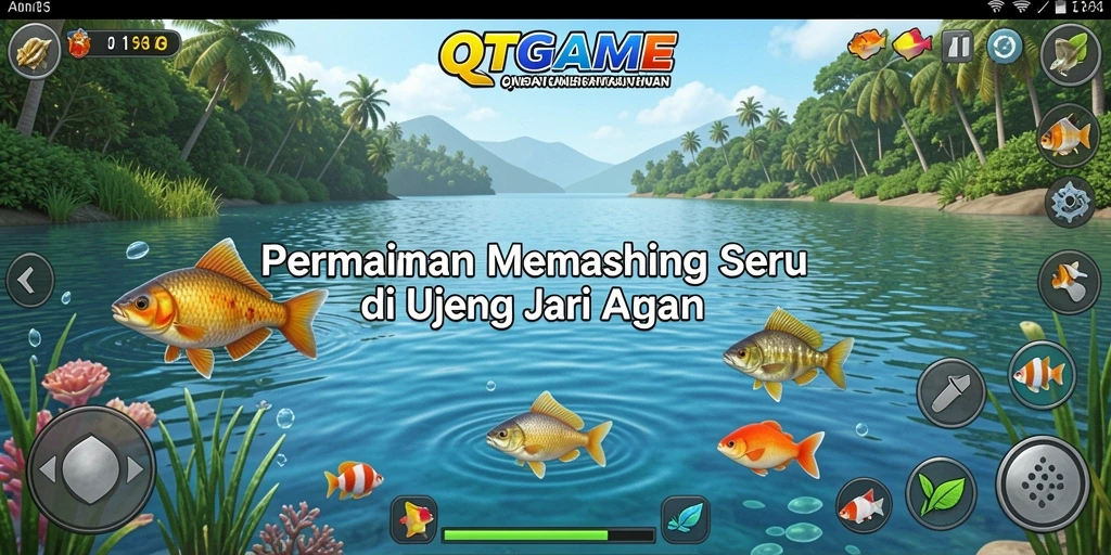 Tangkapan ikan besar dalam gameplay QTGAME yang memukau dan mendebarkan.
