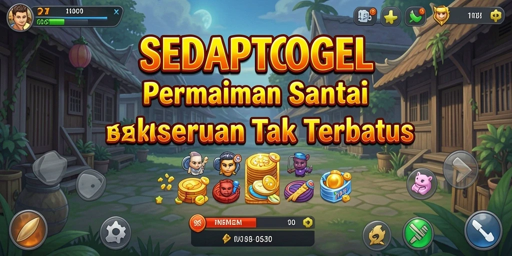 Tampilan gameplay SEDAPTOGEL yang menarik dan interaktif.